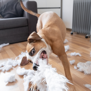 WHY DO DOGS DESTROY TOYS?